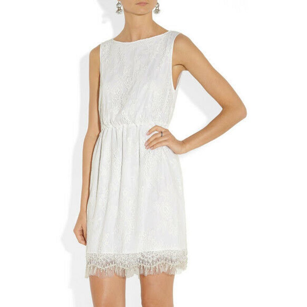 Alice + Olivia Denise Lace Bridal Party Dress or Easter dress - Picture 2 of 7